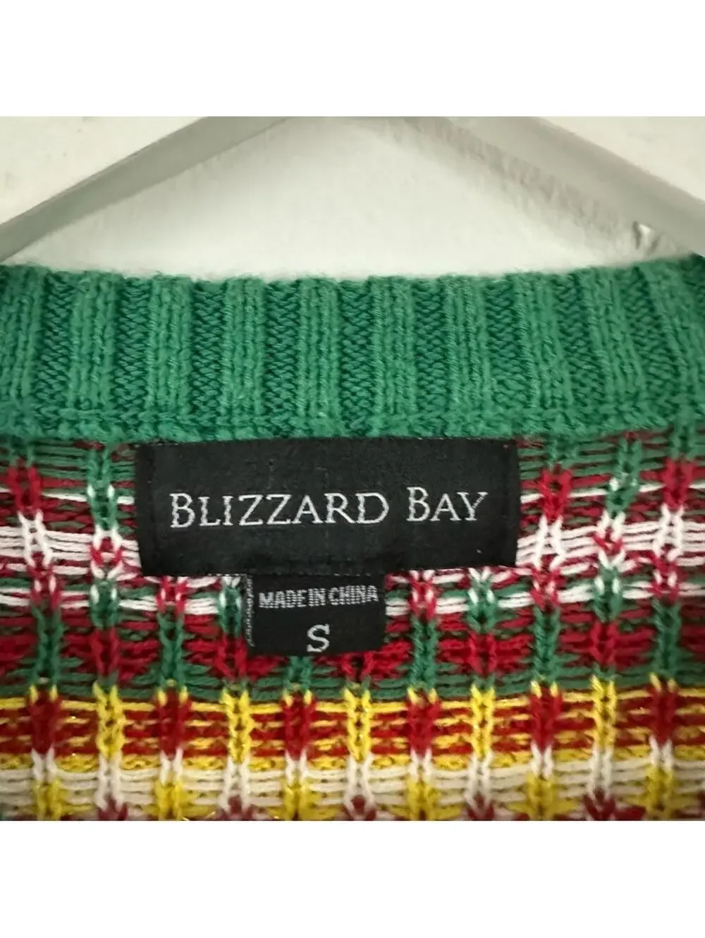 Blizzard Bay Ugly Sloths Christmas Sweater Men's Size S